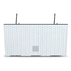 Prosperplast Jardinera Para Balc贸n Rato Case W , Dimensiones (Mm) 395X185X195, Color Blanco