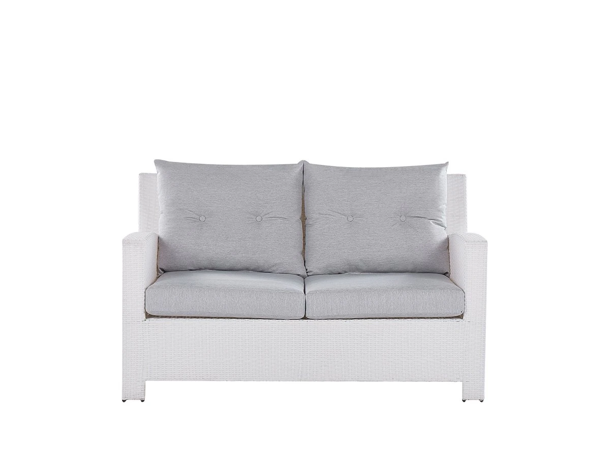 Conjunto De Jardín De Ratán Blanco SAN MARINO - Imagen 4