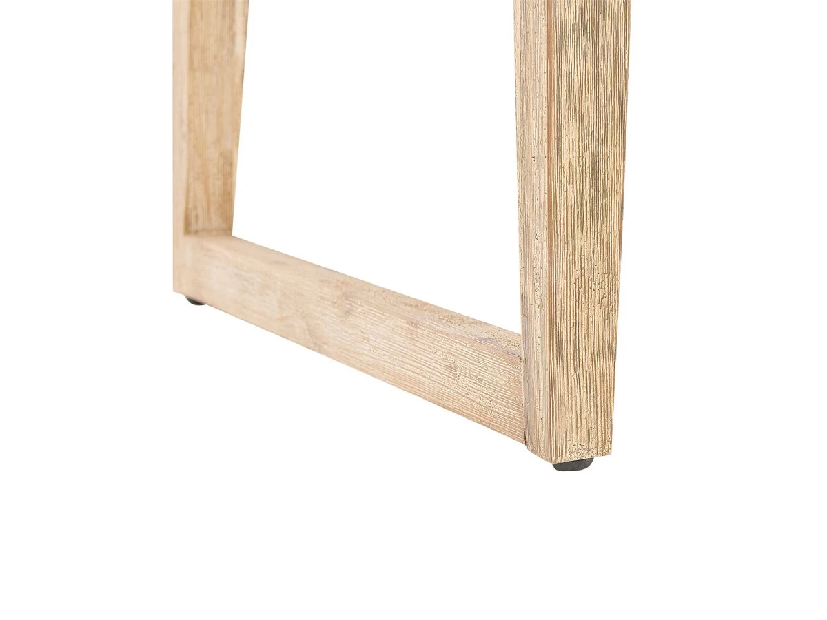 Banco De Jardín De Cemento Reforzado Gris/madera Clara 160 Cm ORIA - Imagen 7