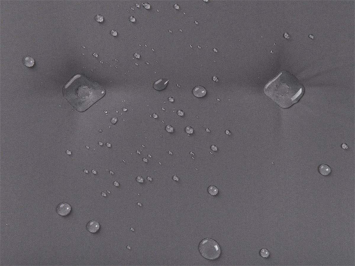 Conjunto De 2 Sillas De Jardín De Madera De Acacia Con Cojines Gris Grafito MAUI - Imagen 12