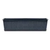Prosperplast Jardinera Para Balcón Ratolla Case 13,5L., Dimensiones (Mm) 783X173X150, Color Antracita