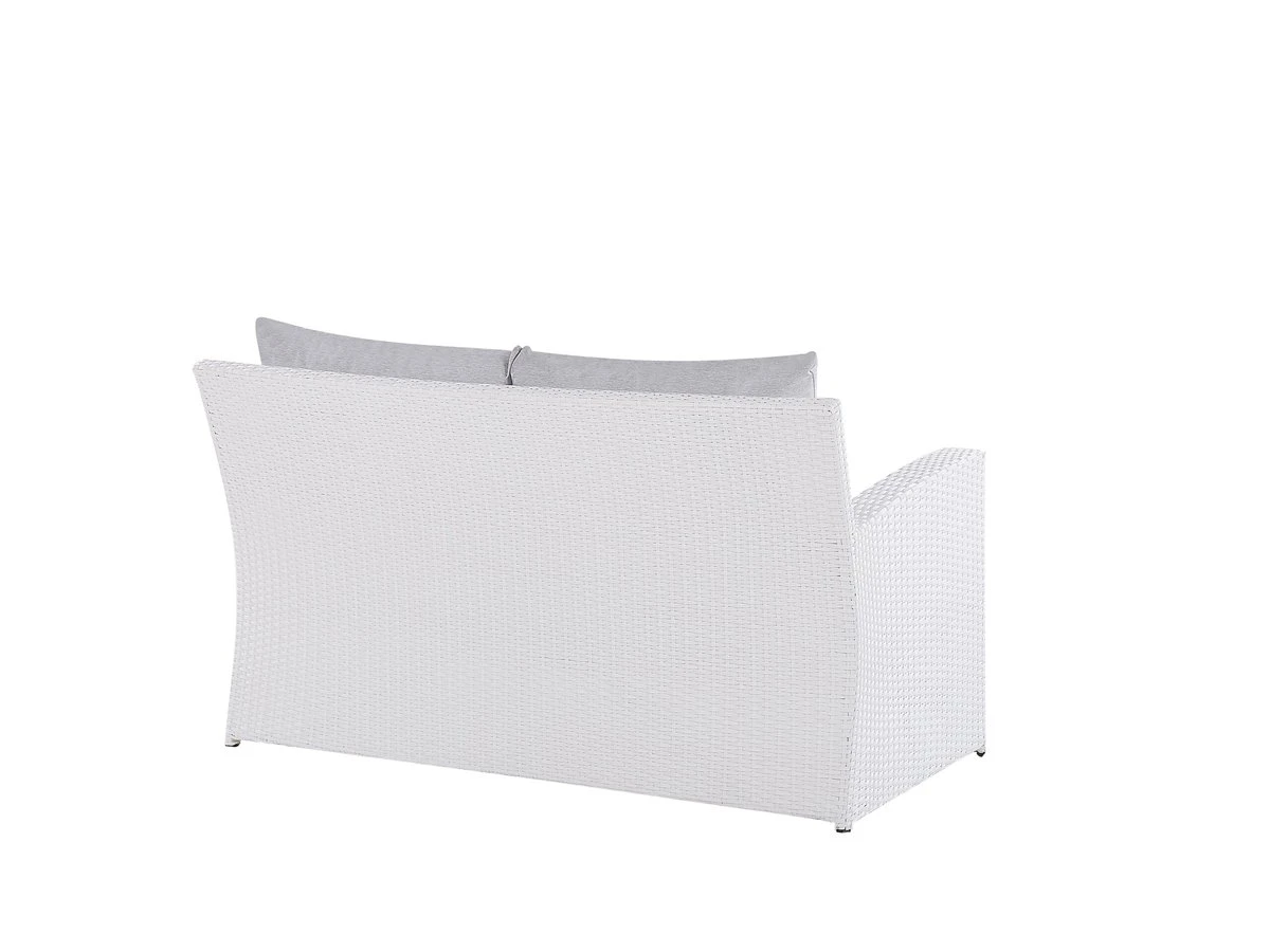 Conjunto De Jardín De Ratán Blanco SAN MARINO - Imagen 6