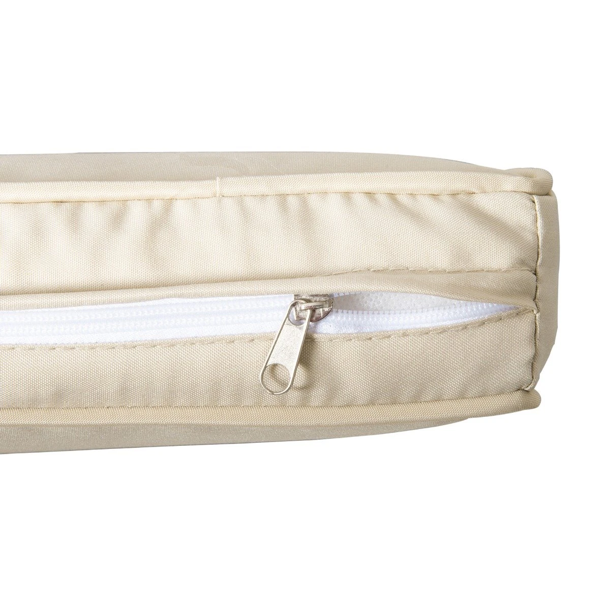 Outsunny Conjunto De Muebles De Jardín De Ratán 6 Piezas Sofá Doble Sofá De 3 Plazas 2 Sillones Individuales 2 Mesas Auxiliares Con Almacenamiento Y Cojines Acolchados Marrón Y Crema - Imagen 9