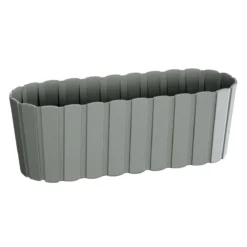 Prosperplast Jardinera Para Balc贸n BOARDEE BASIC 7,9L., Dimensiones (mm) 587x144x130, Color Gris Piedra