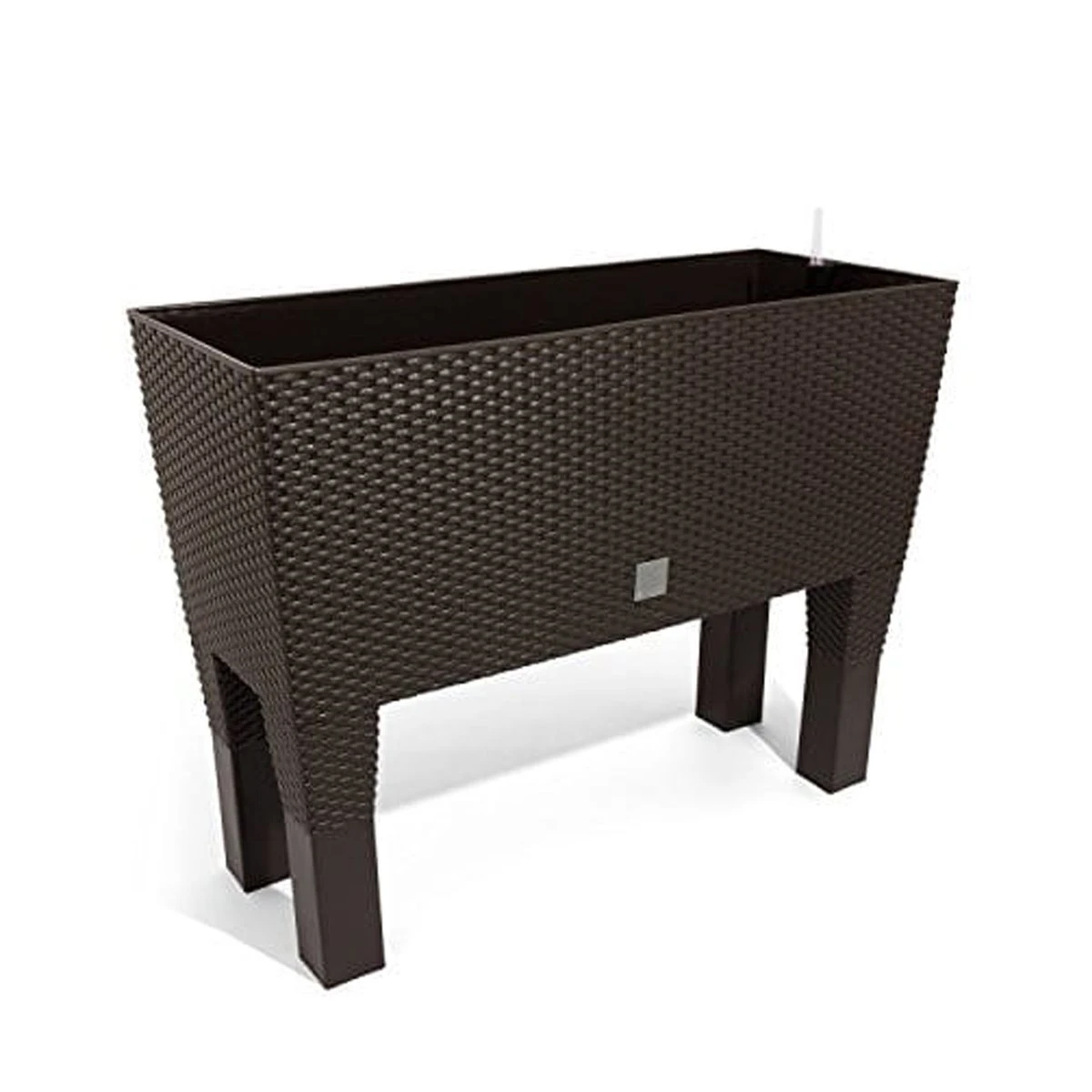 Jardinera C/patasmod. Rato Jh 600. C/autorriego 60x25x46cm. Chocolate - Imagen 4