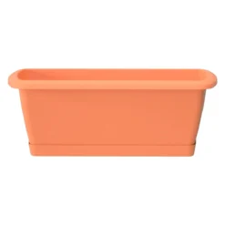 Prosperplast Jardinera Para Balc贸n Con Base Respana Set , Dimensiones (Mm) 885X184X150, Color Terracota