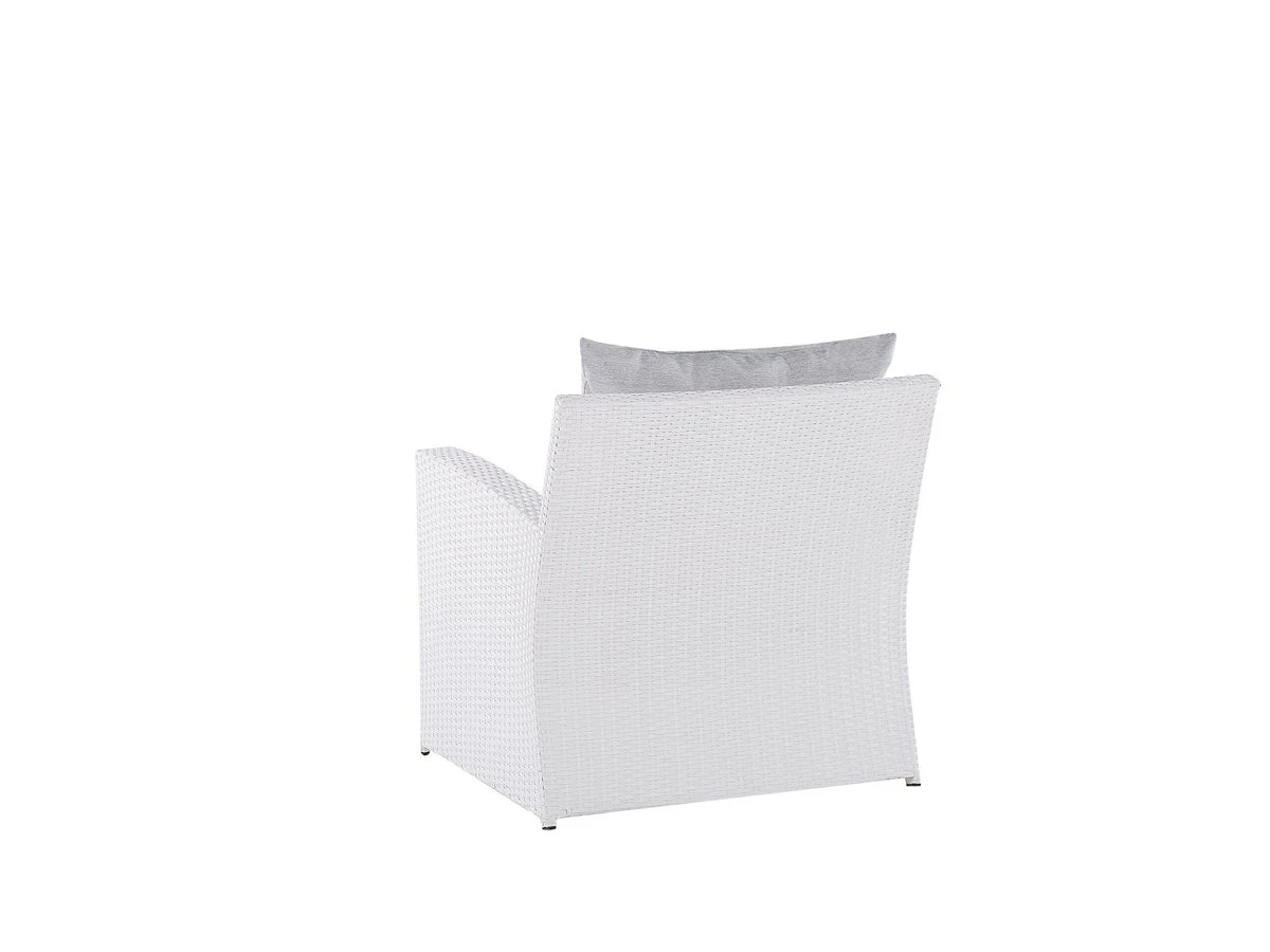 Conjunto De Jardín De Ratán Blanco SAN MARINO - Imagen 9