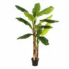 Planta Decorativa 103 X 95 X 200 Cm Verde PVC Bananera