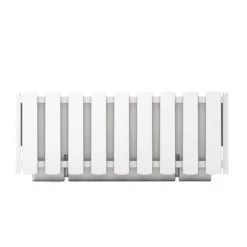 Prosperplast Jardinera Para Balc贸n BOARDEE FENCYCASE, Dimensiones (mm) 380x180x162, Color Blanco