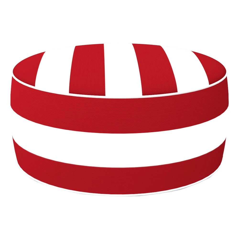 Puff Hinchable Ottoman Resistente Al Agua Colonial Rojo Aktive - Imagen 2