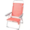 Silla Baja Reclinable Aluminio Coral Aktive