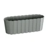 Prosperplast Jardinera Para Balcón BOARDEE BASIC 4,9L., Dimensiones (mm) 383x144x130, Color Gris Piedra