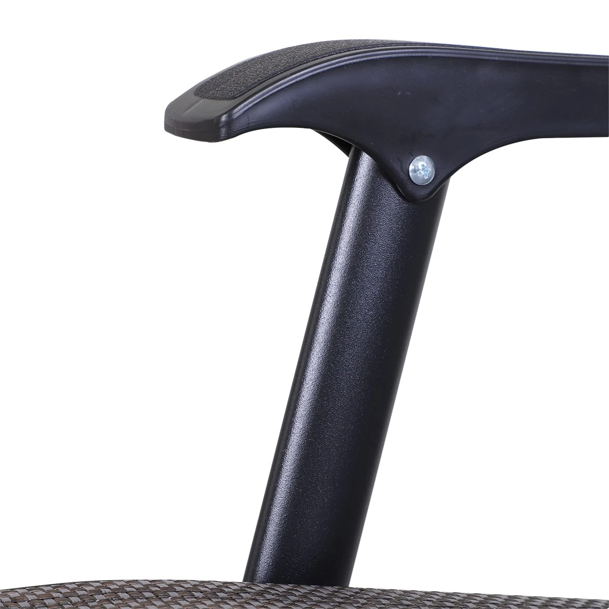 Outsunny Conjunto De 2 Sillas Plegables Para Exterior Con Reposabrazos Sillas Para Balcones Jardín Terraza Metal Texteline Carga 100kg 58x64x94 Cm Gris - Imagen 10