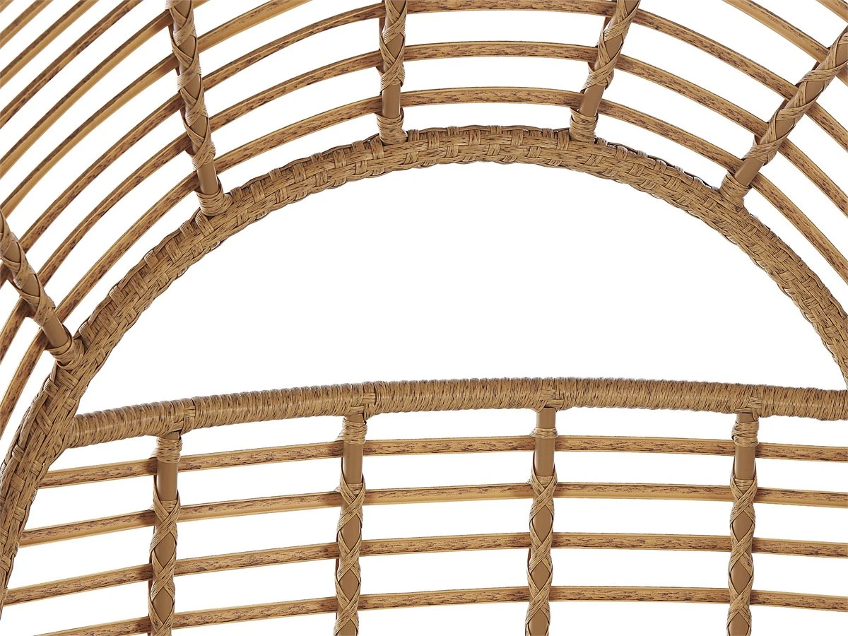 Silla De Ratán Beige/natural/blanco LIDO - Imagen 9