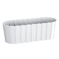 Prosperplast Jardinera Para Balc贸n BOARDEE BASIC 7,9L., Dimensiones (mm) 587x144x130, Color Blanco